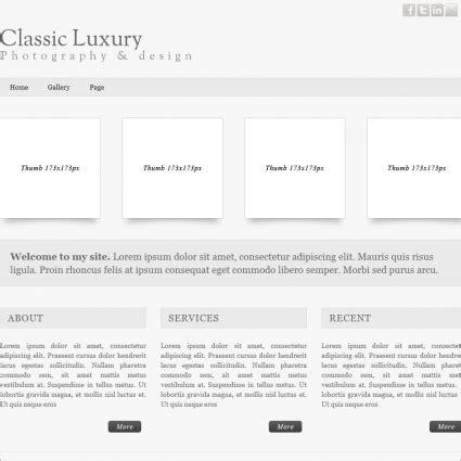 Classic Luxury Business Card Template