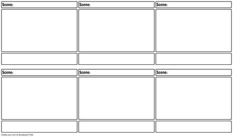 Classic Storyboard Template