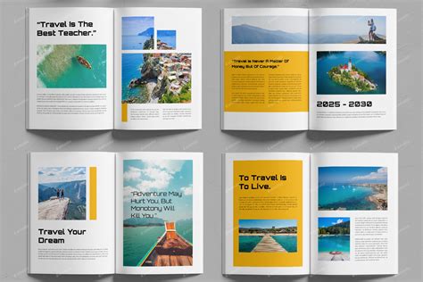 Classic Travel Photobook Template