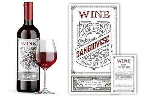 Classic Wine Label Template