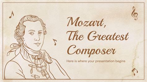 Classical music template example