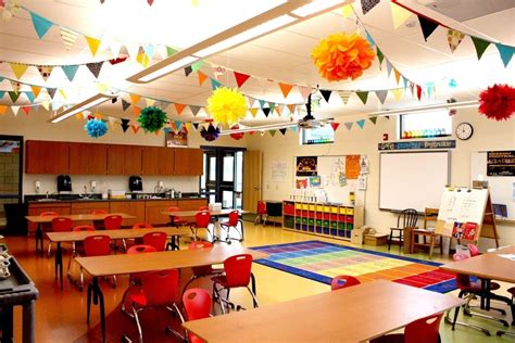 A well-designed classroom with a focus on learning