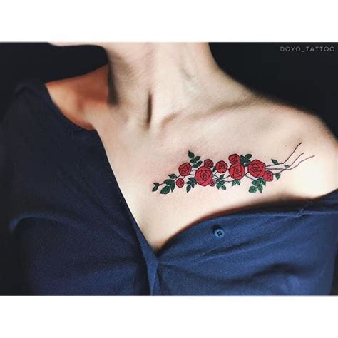 Clavicle tattoo ideas