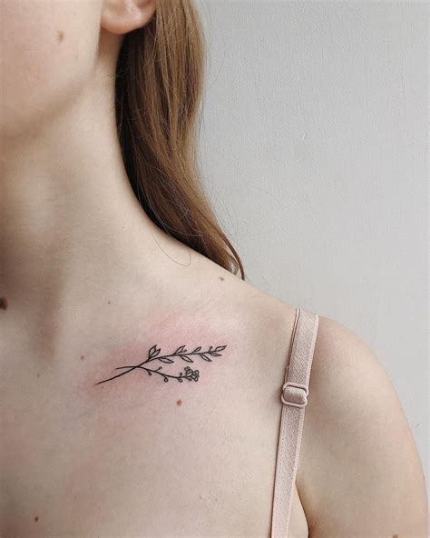 Clavicle tattoo photos