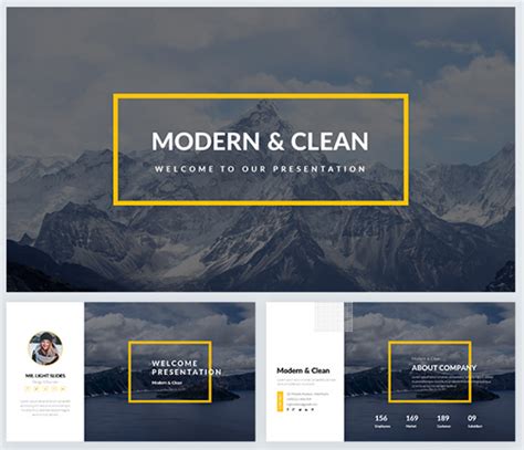 Clean and Modern PowerPoint Template