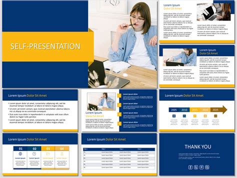 Clean Self Presentation Template