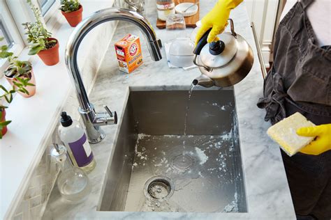 A clean and sparkling sink