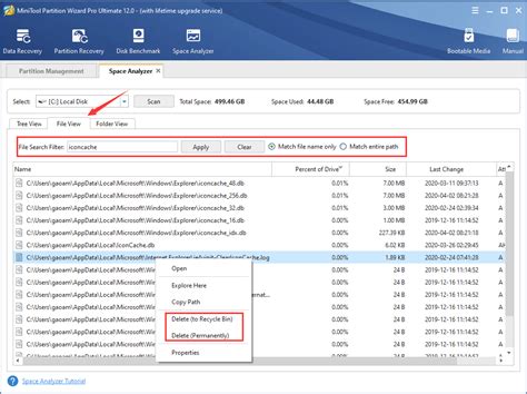 Clear Filter Cache