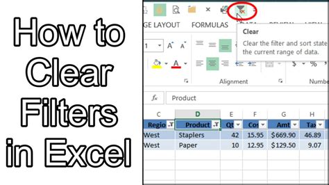 Clear Filters in Excel VBA