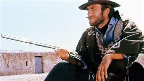 Clint Eastwood with a rifle