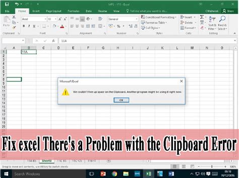 Clipboard Error Fixes