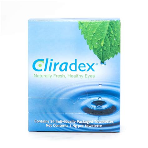 Cliradex Eyelid Wipes