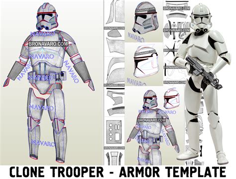 Clone Trooper armor template gallery 1