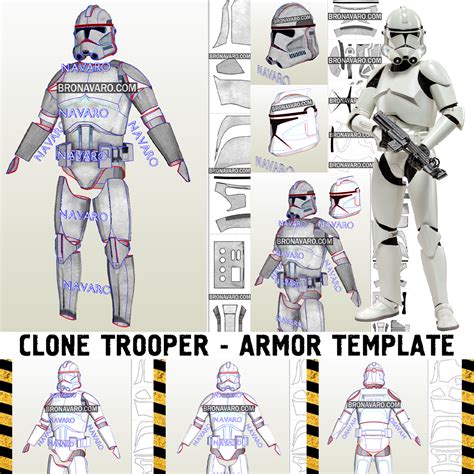 Clone Trooper armor template gallery 3