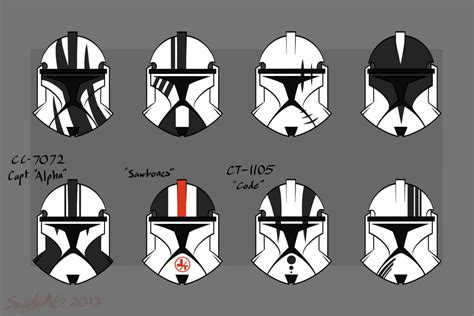 Clone Trooper Helmet Design