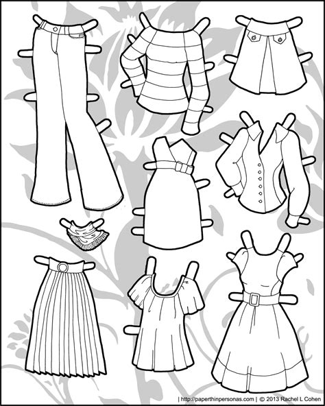 Clothes Template PDF