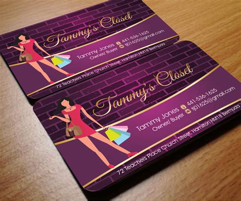 Clothing Business Card Designs