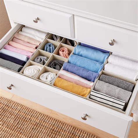 Clothing drawer organization ideas