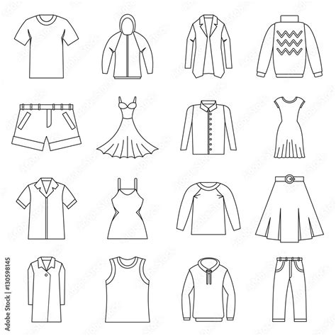 Clothing item template example 10