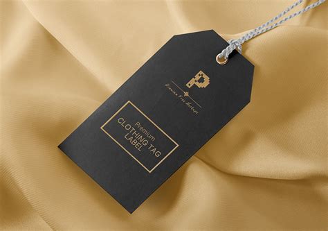 Clothing tag template 3