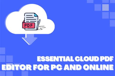 Benefits of using a cloud-based PDF editor