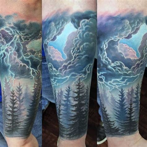 Description of Cloud Tattoo Ideas for Men