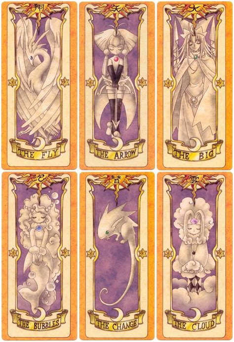 Different types of Clow Cards