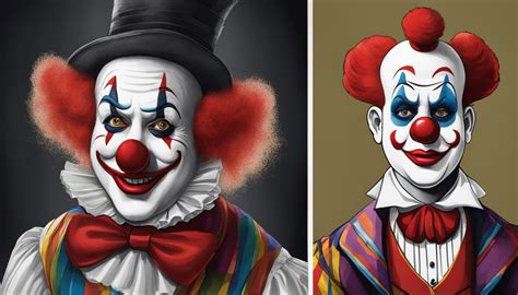 Different types of clowns