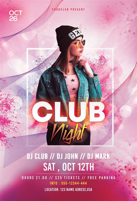 Club Flyer Template 2