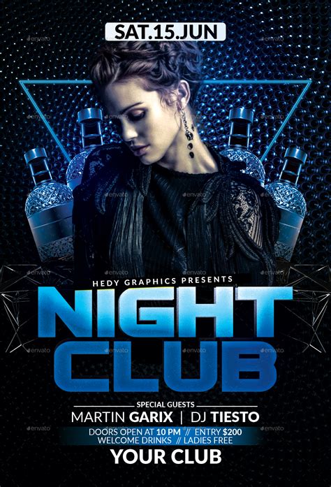 Club Party Flyer Template Gallery 1