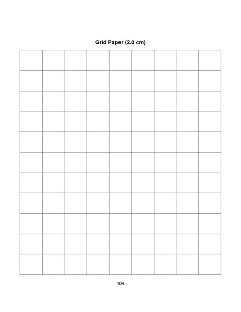 CM Graph Paper Template 2