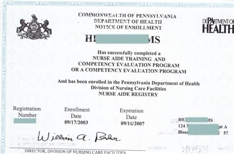 CNA Certification Number Verification