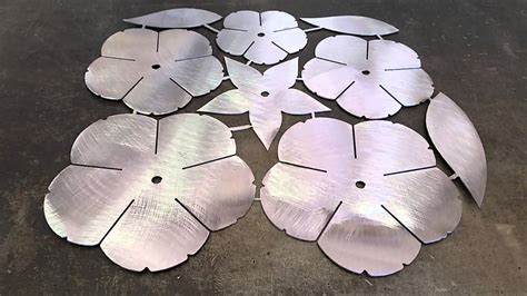 CNC Milling Template Metal Rose