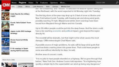 CNN News RSS Feed Alerts