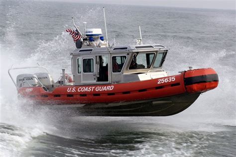 Coast Guard Boat with Machine Gun