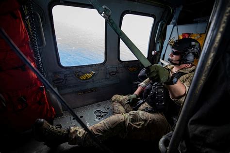 Coast Guard Boatswain's Mate at work