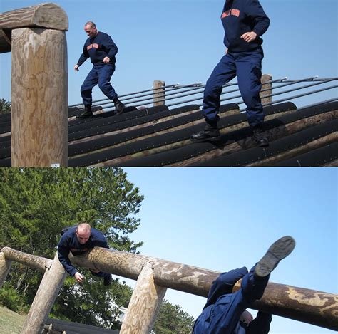 Coast Guard Boot Camp Obstacle Course