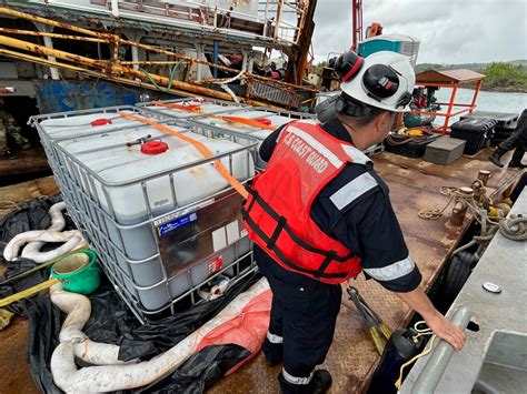 Coast Guard environmental planners developing a conservation plan