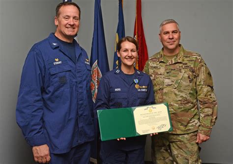 Coast Guard Officer in Uniform