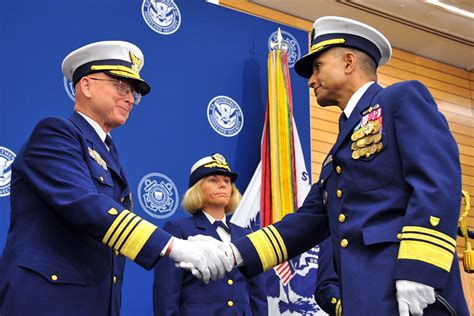 Coast Guard Officer with a Family