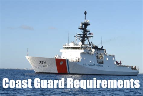 Coast Guard Officer Requirements