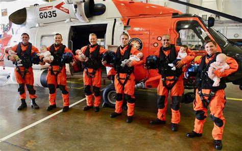 Coast Guard pilot in flight