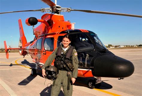 Coast Guard Pilot Helicopter