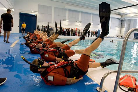 Coast Guard Swimming Training