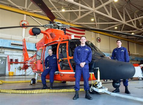 Coast Guard Reserve aviation personnel in action