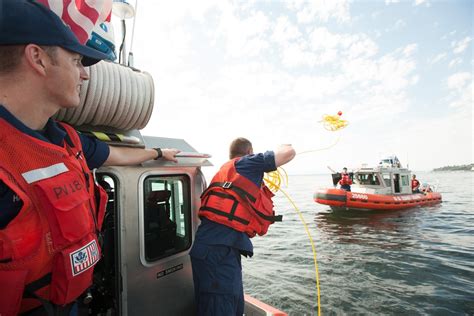 Coast Guard Reserve Drills and Training