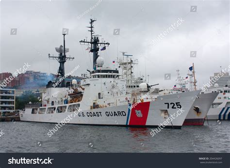 Coast Guard vessel at sea