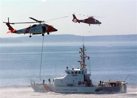 Coast Guard water rescue