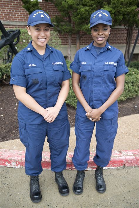 Coast Guard women's uniforms