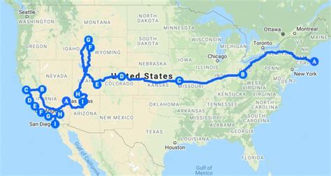 Coast-to-Coast Road Trip Tips